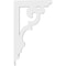Ekena Millwork Preston Architectural Grade PVC Bracket, 5/8"W X 7"D X 12"H BKTP01X07X12PR - alternate 3